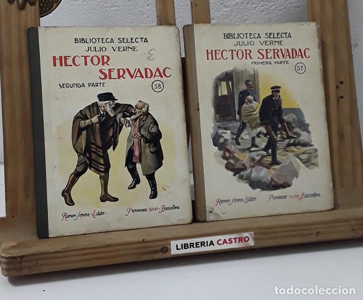 Libros: Hector Servadac (II Tomos) - Julio Verne - Foto 1