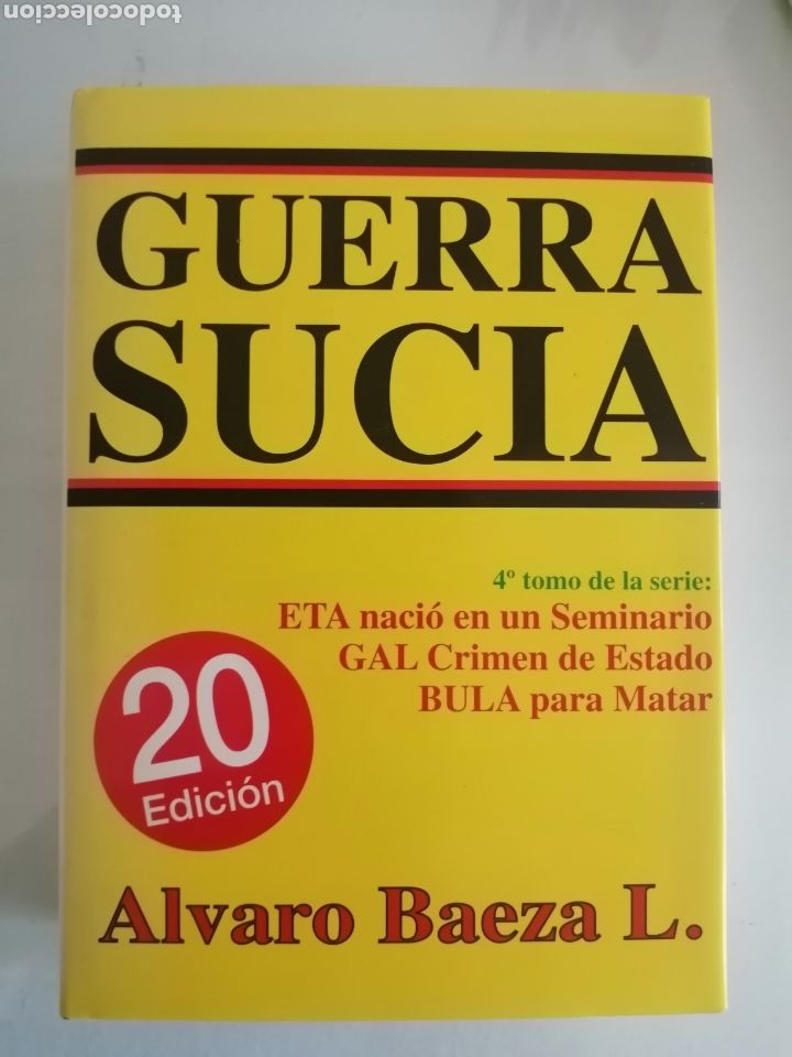 Libros: Guerra Sucia. &Aacute;lvaro Baeza - Foto 1