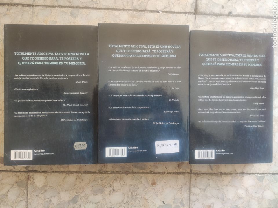 Libros: Trilog&iacute;a Cincuenta Sombras de Grey. E.L. James - Foto 2