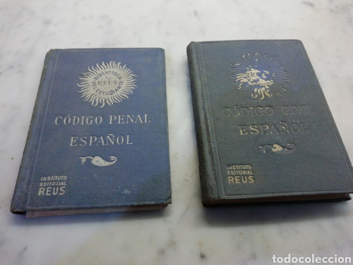 Libros: C&oacute;digo civil, c&oacute;digo penal 1949