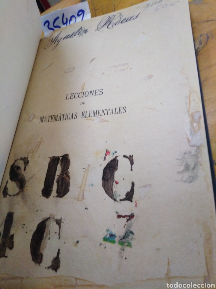 Libros: LECCIONES DE MATEMATICAS ELEMENTALES - MALLO LOPEZ,Tom&aacute;s. - Foto 3