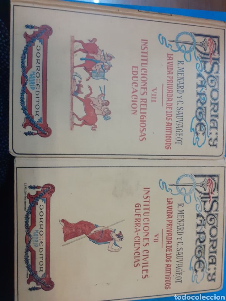 Libri di seconda mano: INSTITUCIONES CIVILES,GUERRA,CIENCIAS. INSTITUCIONES RELIGIOSAS,EDUCACION. La vida privada de los an