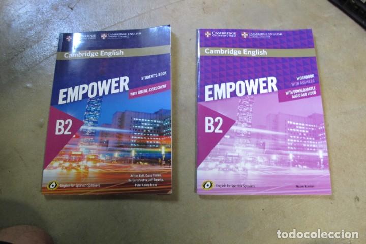 B&uuml;cher: 2 LIBROS CAMBRIDGE ENGLISH EMPOWER B2 WORKBOOK AND STUDENT'S BOOK