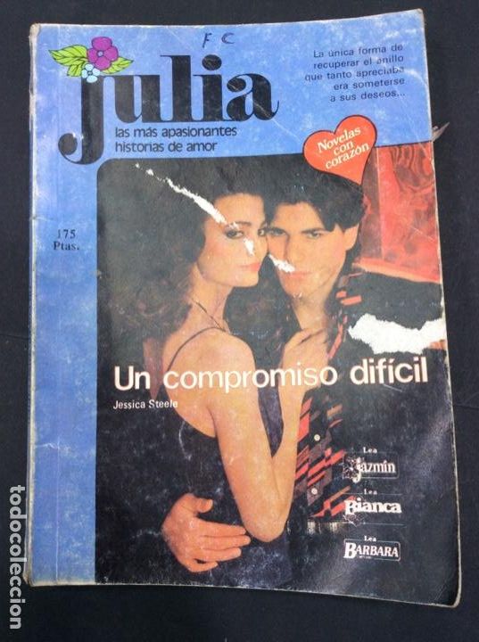 Libros: Julia n 150. Un compromiso dif&iacute;cil. Jessica Steele - Foto 1