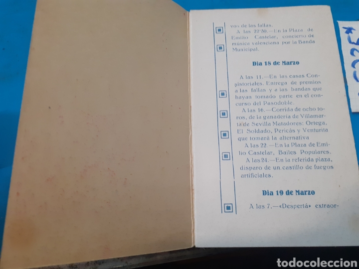 Libros: FESTIVIDAD DE LAS FALLAS A&ntilde;o 1936. PROGRAMA OFICIAL. - Foto 3