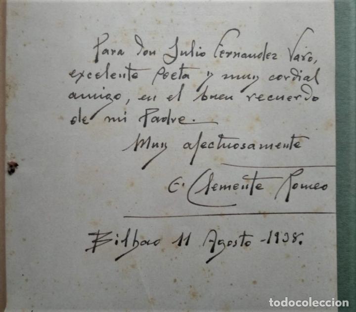 Libros: Romances de Castilla (Ejemplar dedicado). - Clemente Romeo, Esteban. - Foto 2