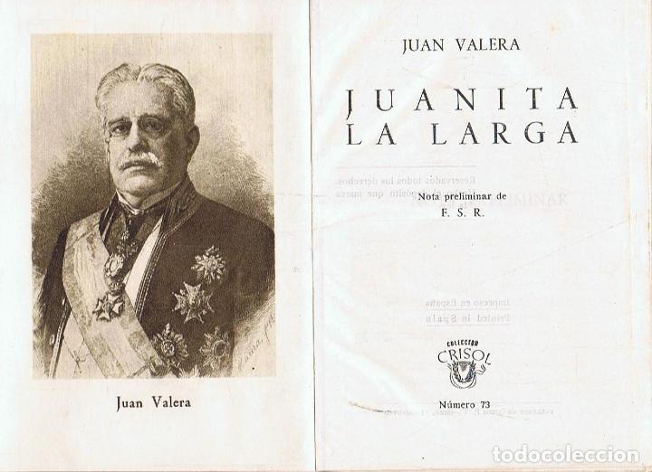 Libros: Valera. Juan - JUANITA LA LARGA - Foto 1