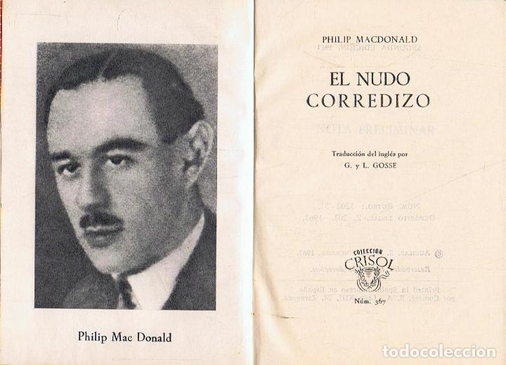 Libros: MacDonald. Philip - EL NUDO CORREDIZO - Foto 1