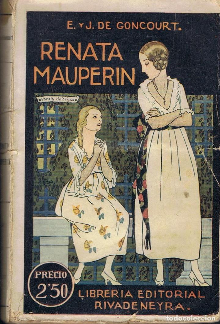 Libros: Goncourt. E. y J. de, - RENATA MAUPERIN. Novela - Foto 1