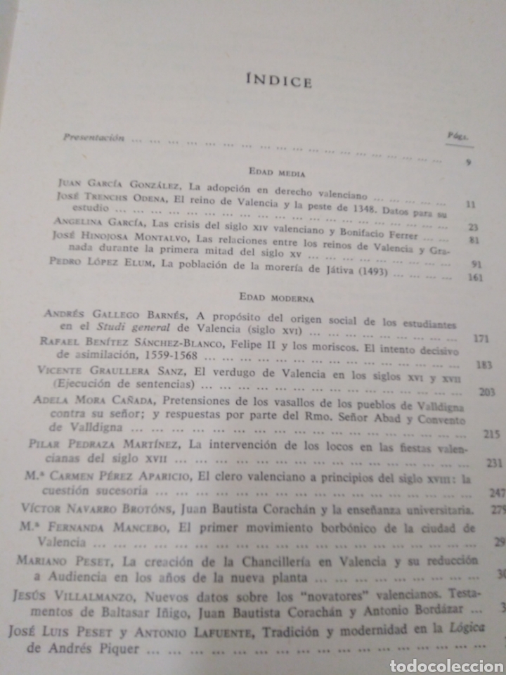 Libros: ESTUDIOS DE HISTORIA DE VALENCIA - VVAA. - Foto 4