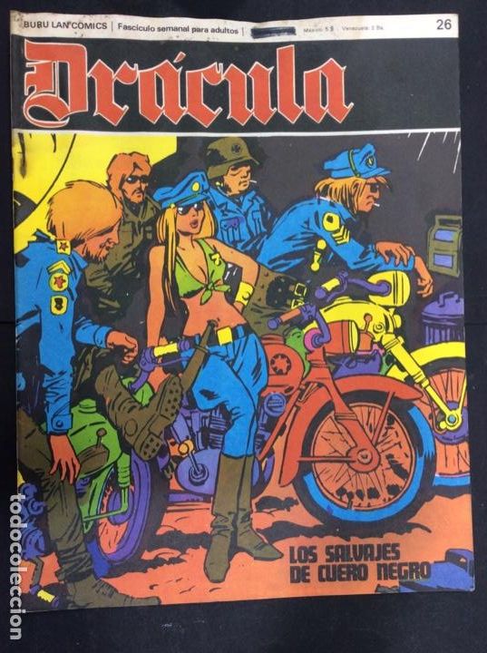 Livros em segunda m&atilde;o: Dracula n 26. Buru lan c&oacute;mics. Fasc&iacute;culo semanal para adultos