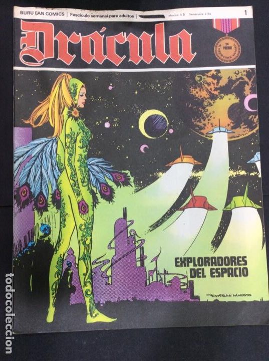 Libros: Dracula n 1. Buru lan c&oacute;mics. Fasc&iacute;culo semanal para adultos