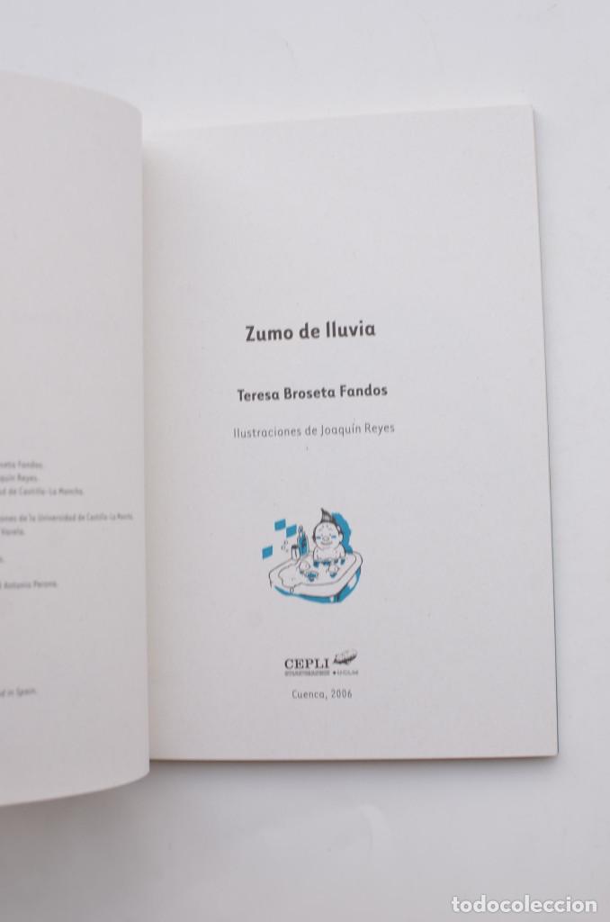 Libros: Zumo de lluvia - BROSETEA FANDOS, Teresa - Foto 2