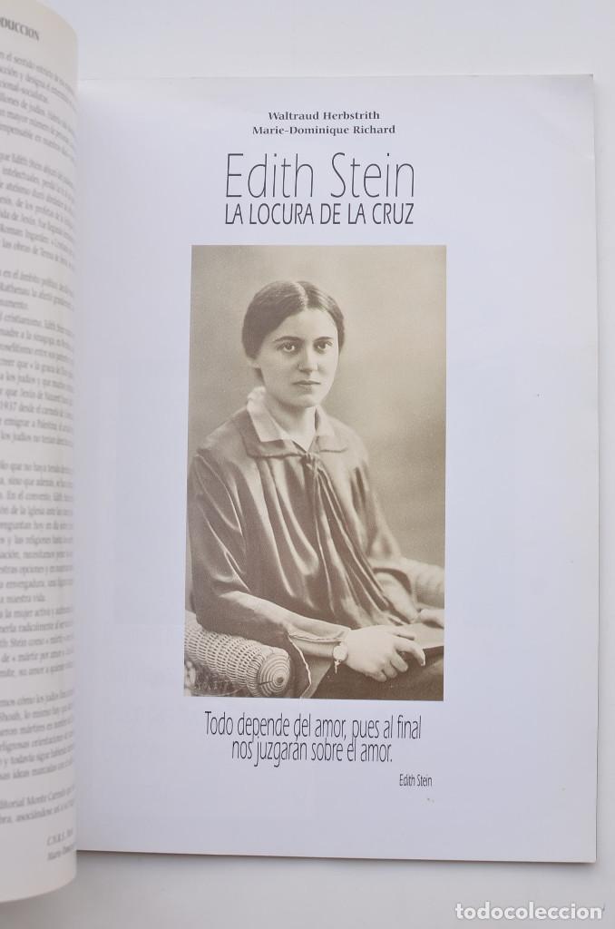 Libros: Edith Stein. La locura de la cruz - HERBSTRITH, Waltraud - Foto 2
