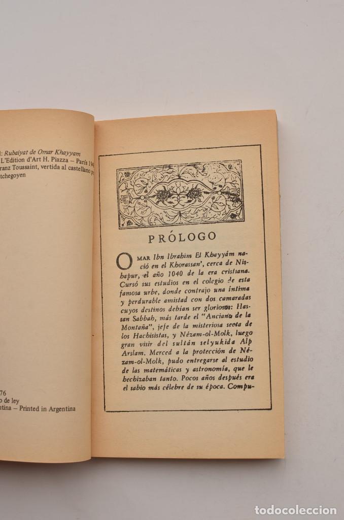 Libros: Rub&aacute;iy&aacute;t - KHAYYAM, Omar - Foto 3