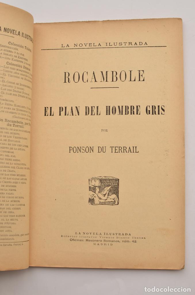 Libros: Rocambole. El plan del hombre gris - PONSON DU TERRAIL, Pierre-Alexis - Foto 2