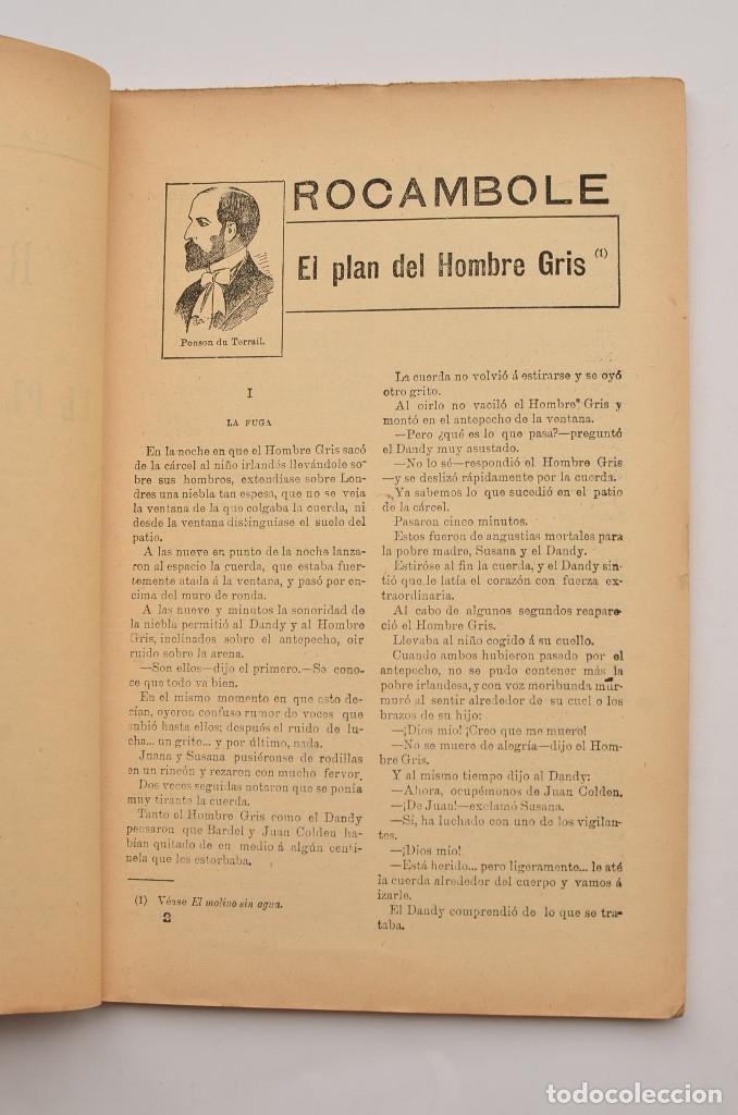 Libros: Rocambole. El plan del hombre gris - PONSON DU TERRAIL, Pierre-Alexis - Foto 3