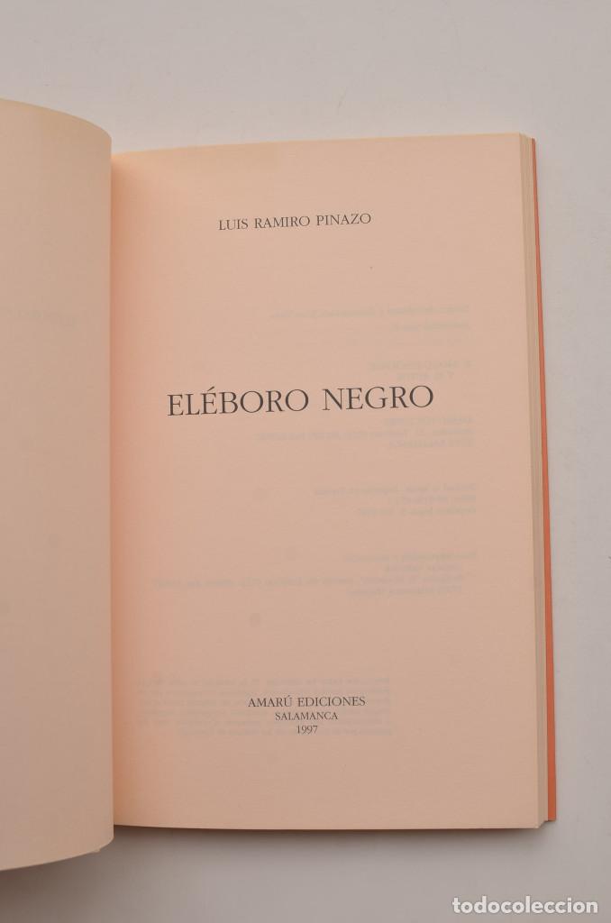 Libros: El&eacute;boro negro - RAMIRO PINAZO, Luis - Foto 3