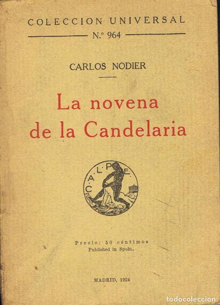 Libros: Nodier. Carlos - LA NOVENA DE LA CANDELARIA - Foto 1