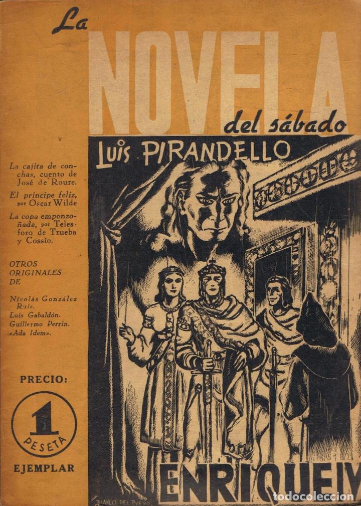 Libros: Pirandello. Luis - ENRIQUE IV. Y otros originales - Foto 1