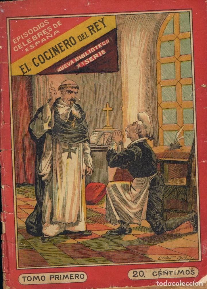 Libros: An&Atilde;&sup3;nimo - EL COCINERO DEL REY. Episodios c&Atilde;&copy;lebres de Espa&Atilde;&plusmn;a. 2 tomos - Foto 1