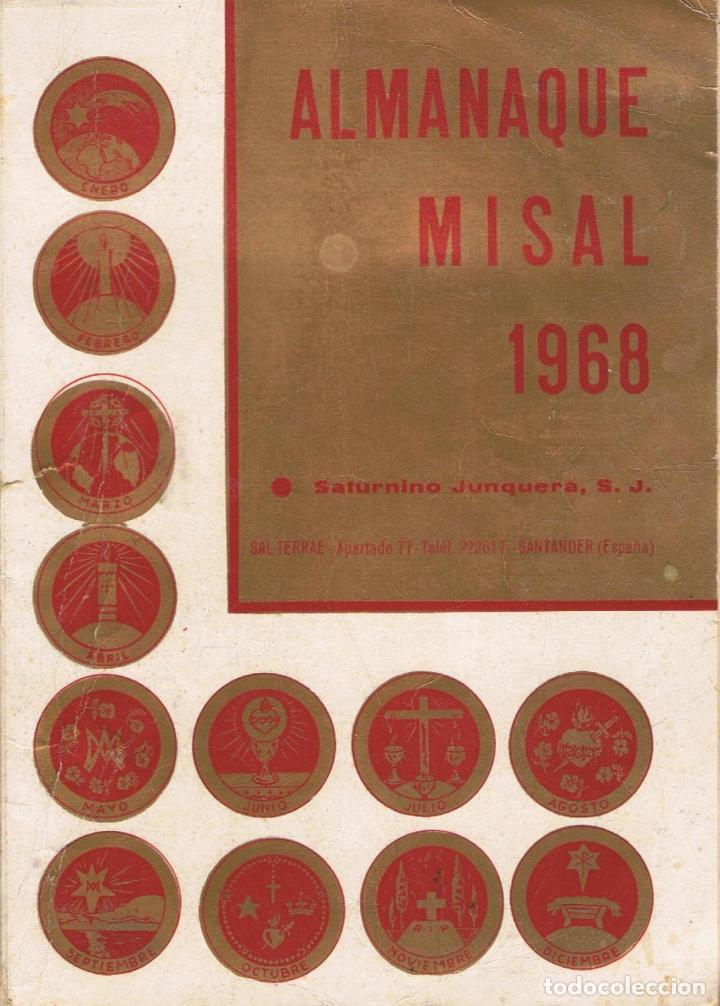 Libros: Junquera. Saturnino - ALMANAQUE MISAL 1968