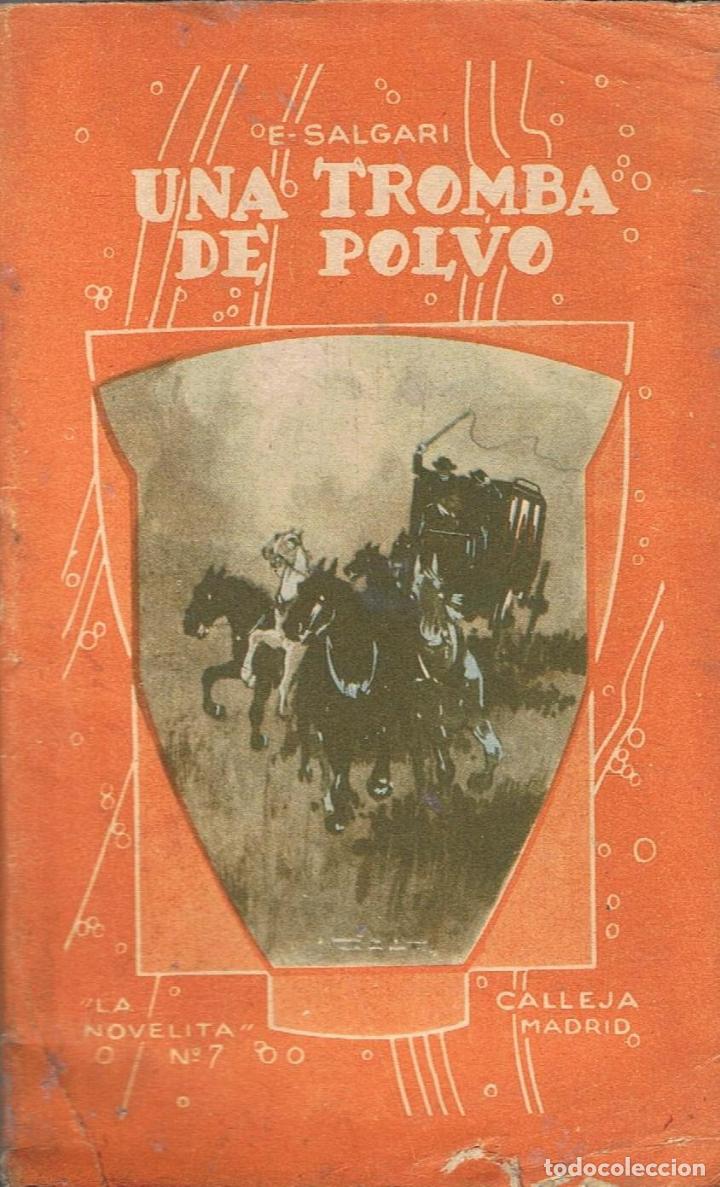 Libros: SALGARI. Emilio - UNA TROMBA DE POLVO - Foto 1