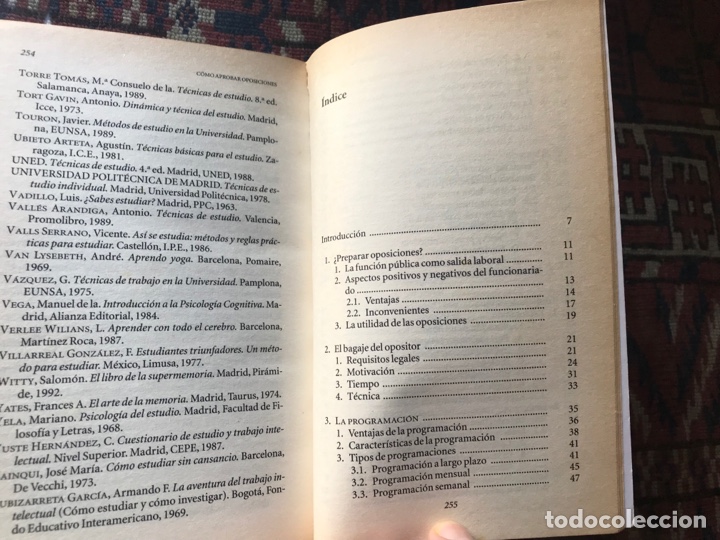 Libros: Como aprobar oposiciones. Miguel Salas. Alianza editorial. - Foto 4