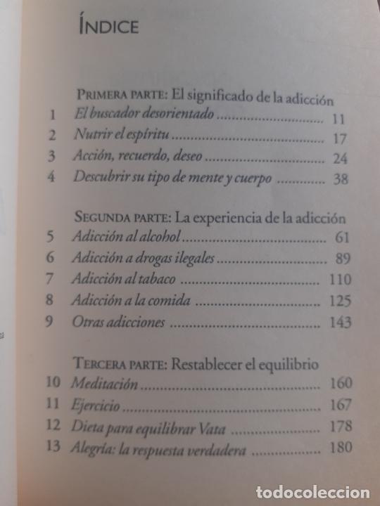 Libros: VENCER LAS ADICCIONES - AUTOAYUDA - DEEPAK CHOPRA - Foto 3