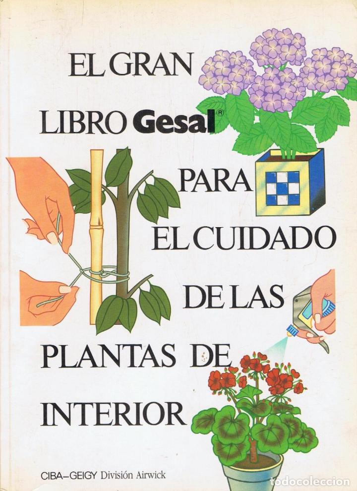 Libros: Gesal. - EL GRAN LIBRO GESAL PARA EL CUIDADO DE LAS PLANTAS DE INTERIOR - Foto 1