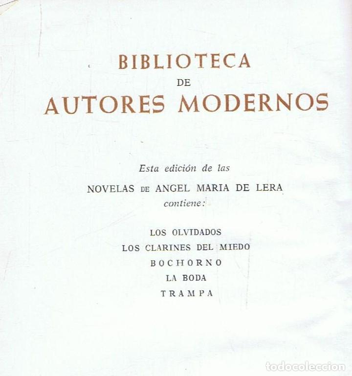Libros: Lera. &Atilde;�ngel M.&Acirc;&ordf; de - NOVELAS 1 - Foto 2