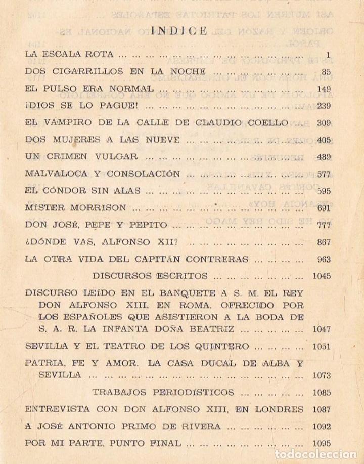 Libros: Luca de Tena. Juan Ignacio - OBRAS COMPLETAS. 2 Tomos. Teatro - Foto 4