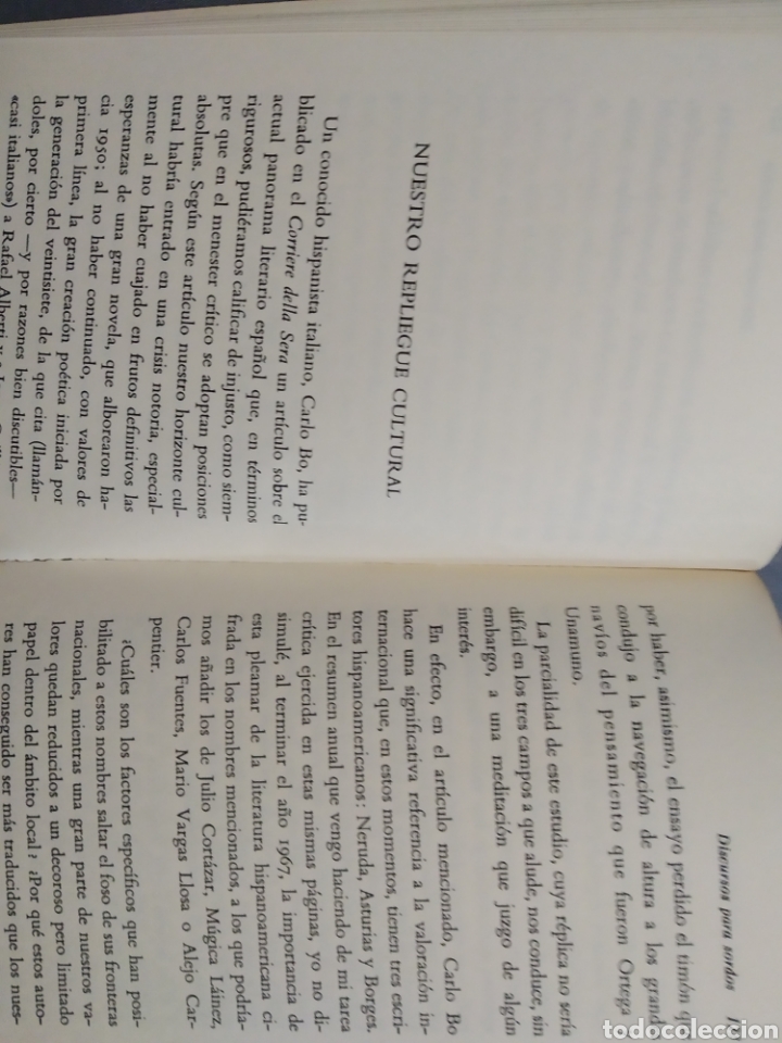 Libros: Discurso para sordos. - Foto 2