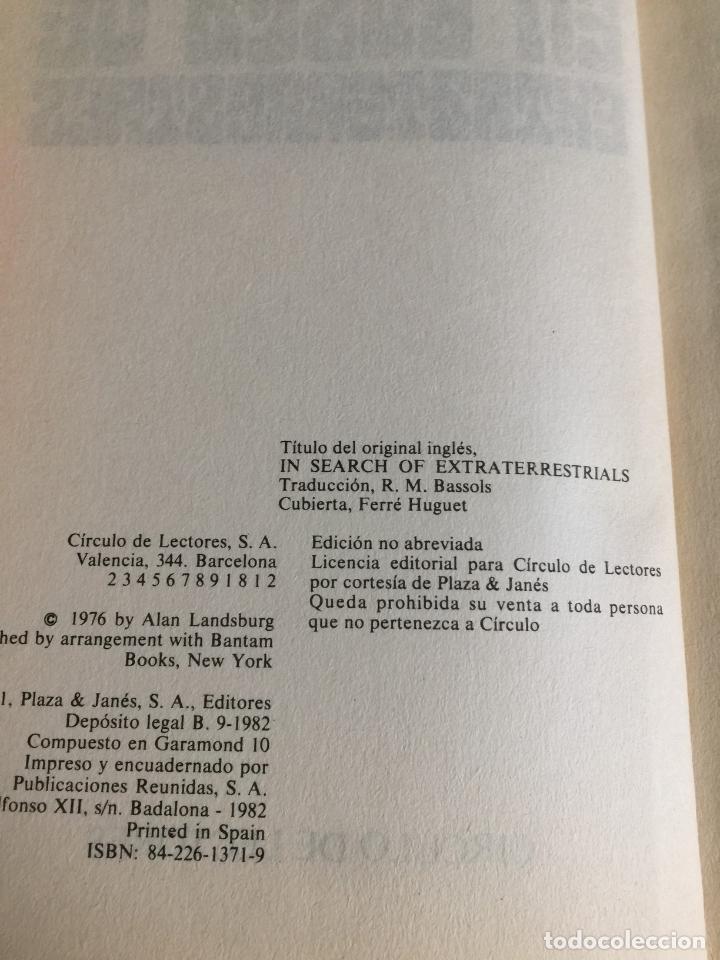 Libros: En busca de extraterrestres - Alan Candsburg - Foto 3