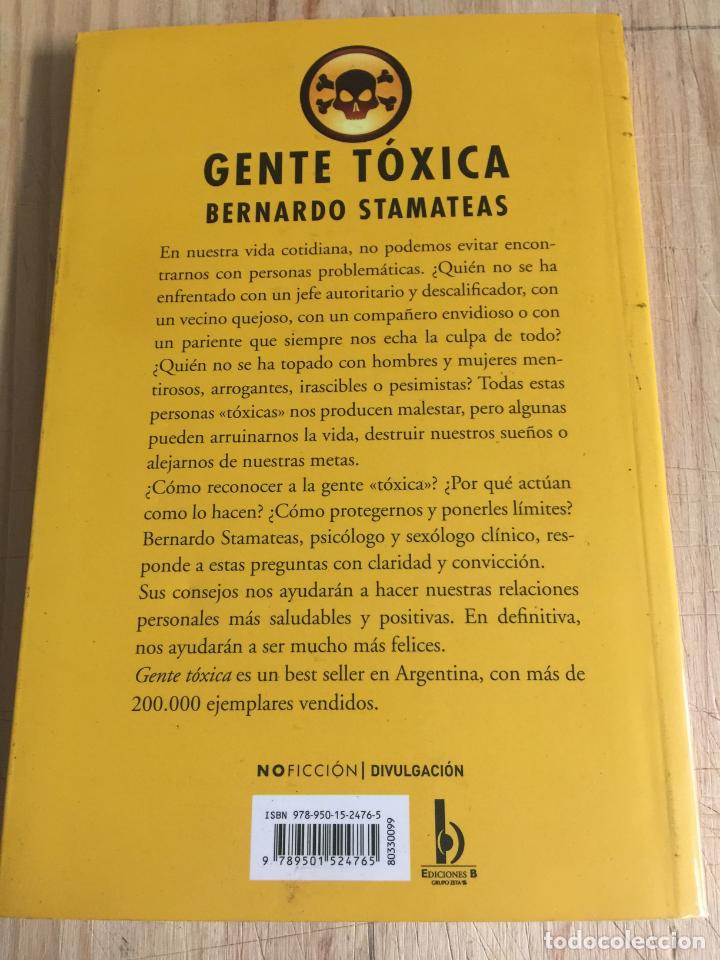 Libros: Gente t&oacute;xica - Bernardo Stamateas - Foto 3