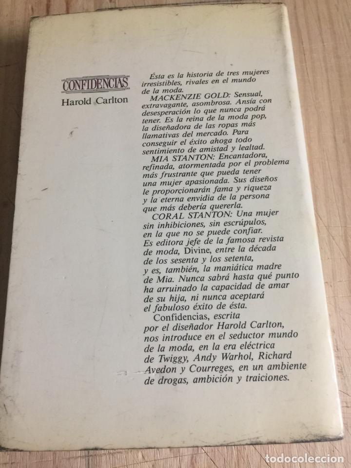 Libros: Confidencias - Harold Carlton - Foto 3
