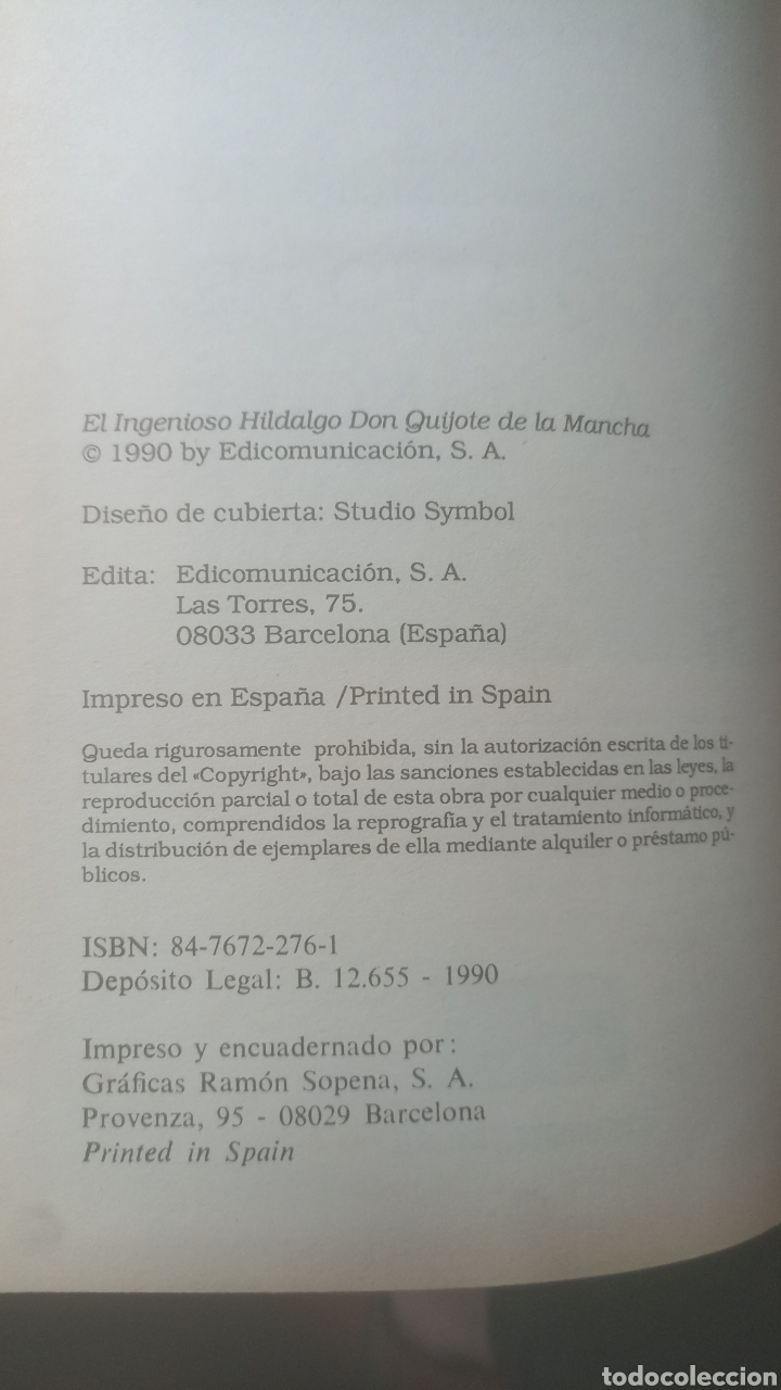 Libros: Don Quijote de la Mancha - Foto 3