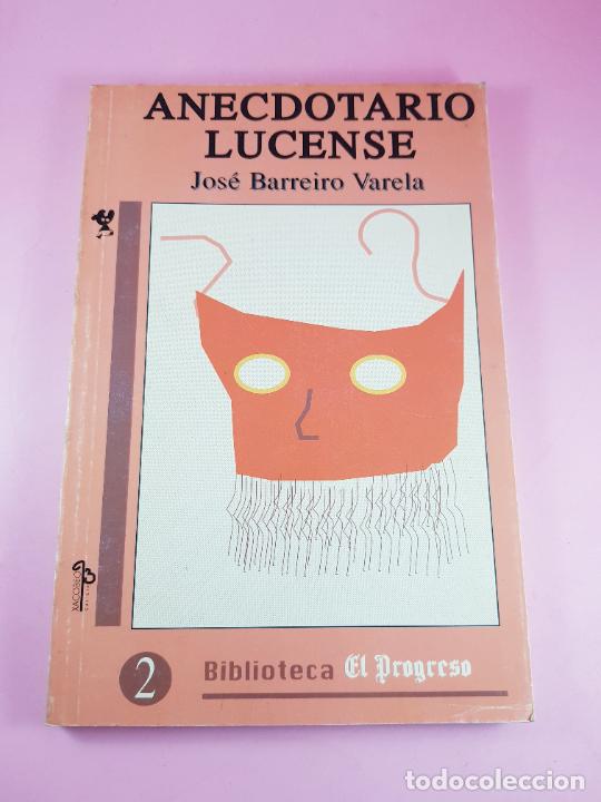 B&uuml;cher: Libro-Anecdotario Lucense 2-Jos&eacute; Barreiro varela-Jacobeo 93-1993-Excelente estado-Tirada limitada