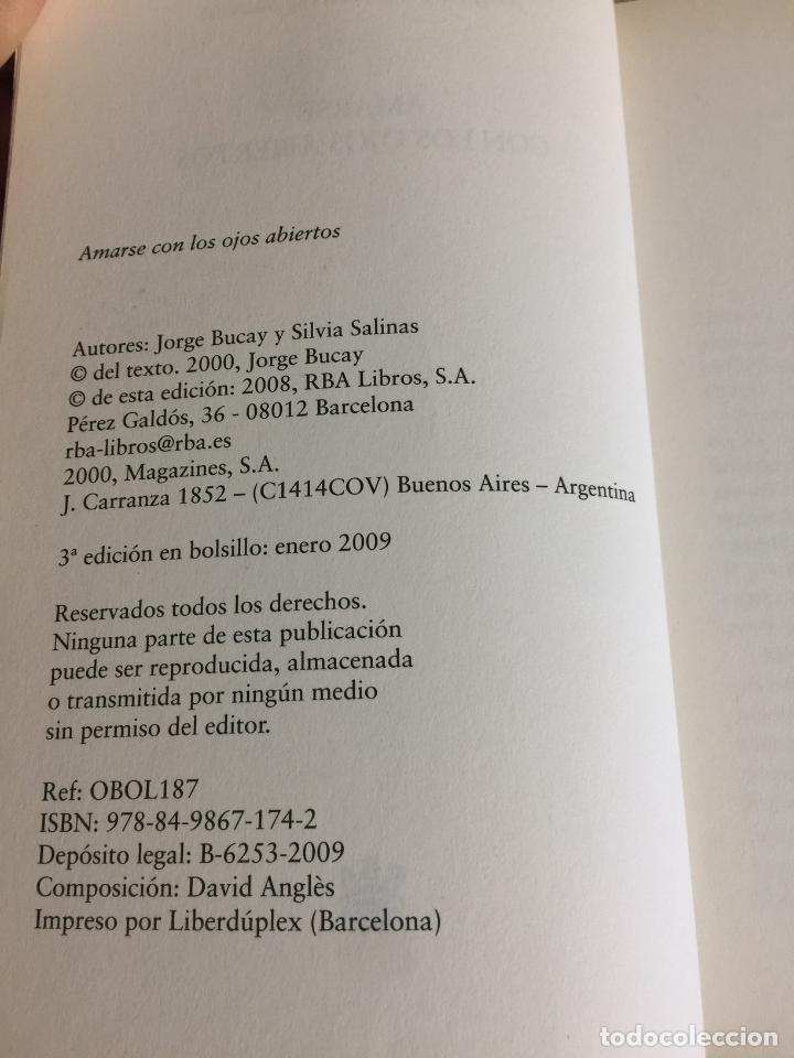 Libros: Amarse con los ojos abiertos - Jorge Bucay & Silvia Salinas - Foto 5