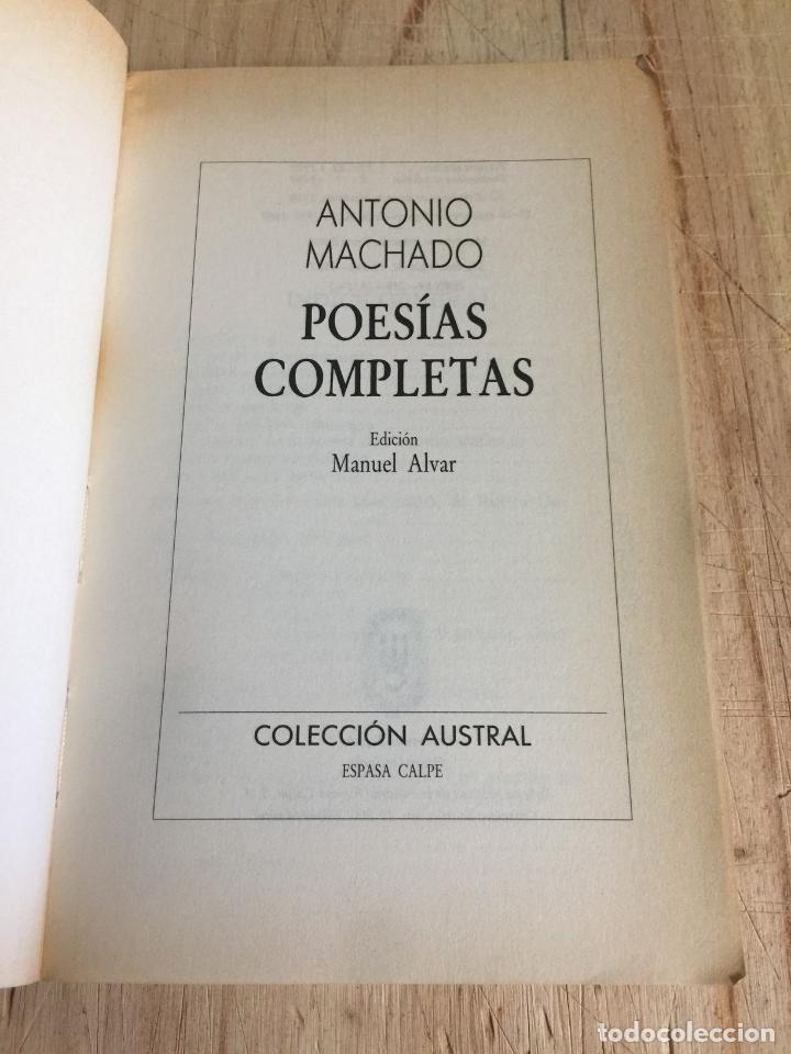 Libros: Poes&iacute;as completas - Antonio Machado - Foto 3