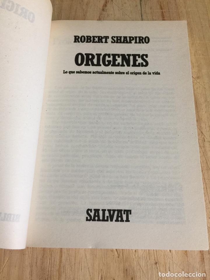 Libros: Origenes - Robert Shapiro - Foto 5