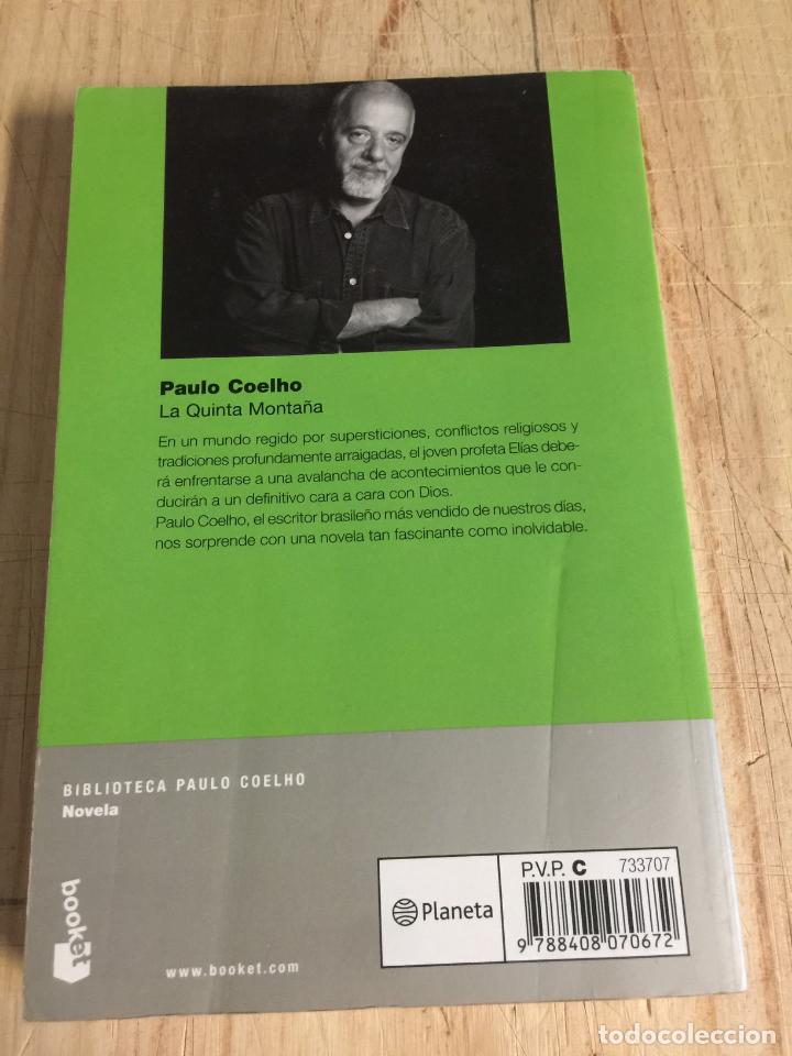 Libros: La quinta monta&ntilde;a - Paulo Coelho - Foto 2