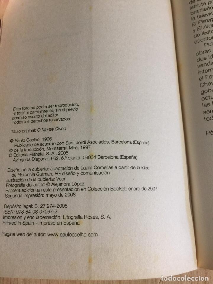 Libros: La quinta monta&ntilde;a - Paulo Coelho - Foto 3