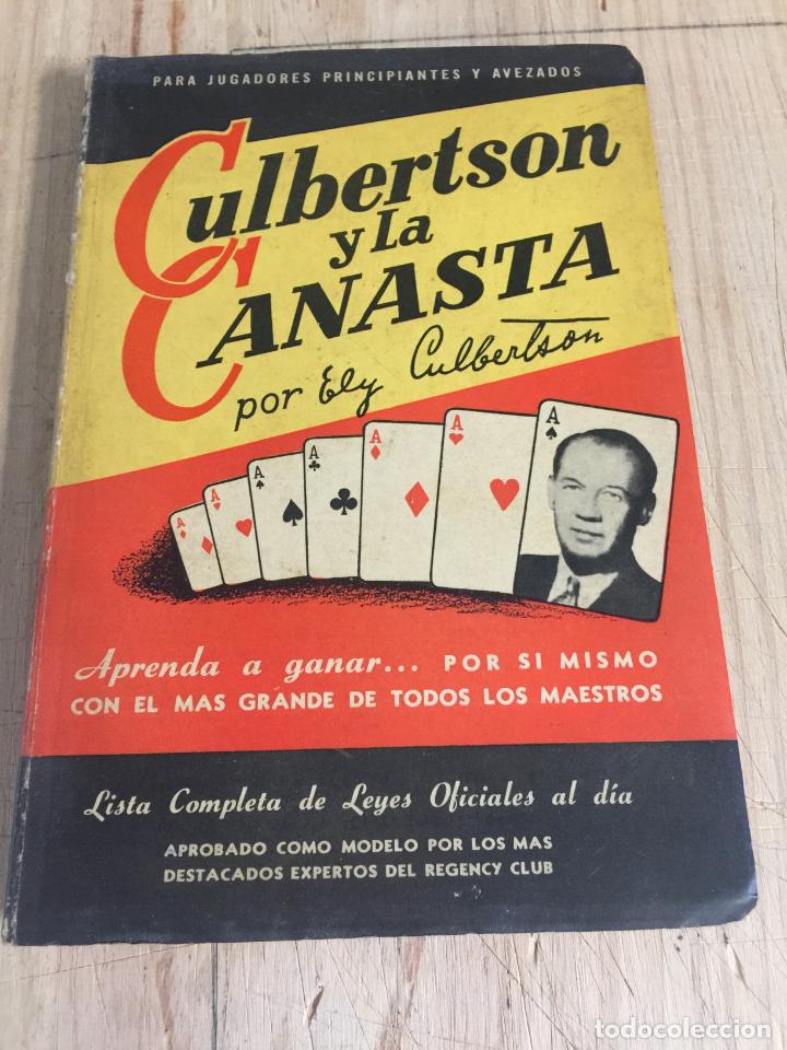 Libros: Culbertson y la canasta - Ely Culbertson - Foto 1