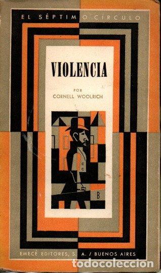 Libros: VIOLENCIA. - WOOLRICH, Cornel. - Foto 1