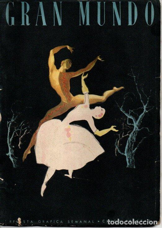 Libros: GRAN MUNDO. REVISTA GRAFICA SEMANAL. NUMERO 32. A&Ntilde;O V. 27 NOVIEMBRE 1954. - REVISTA.