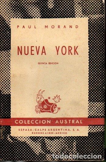 Libros: NUEVA YORK. - MORAND, Paul. - Foto 1