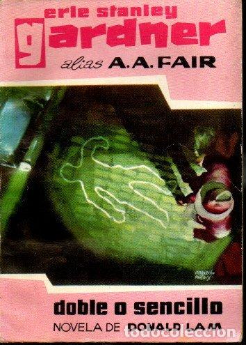 Libros: DOBLE O SENCILLO. - GARDNER, Erle Stanley. (A. A. Fair). - Foto 1
