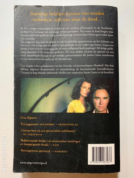 Libros: Libro en ingles , Contract ( Lars keples ) - Foto 3