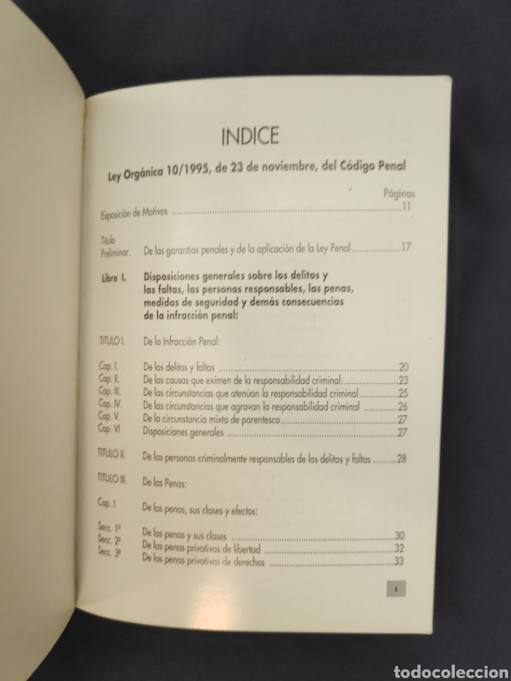 Libros: Libro. Codigo Penal Espa&ntilde;ol - Foto 5